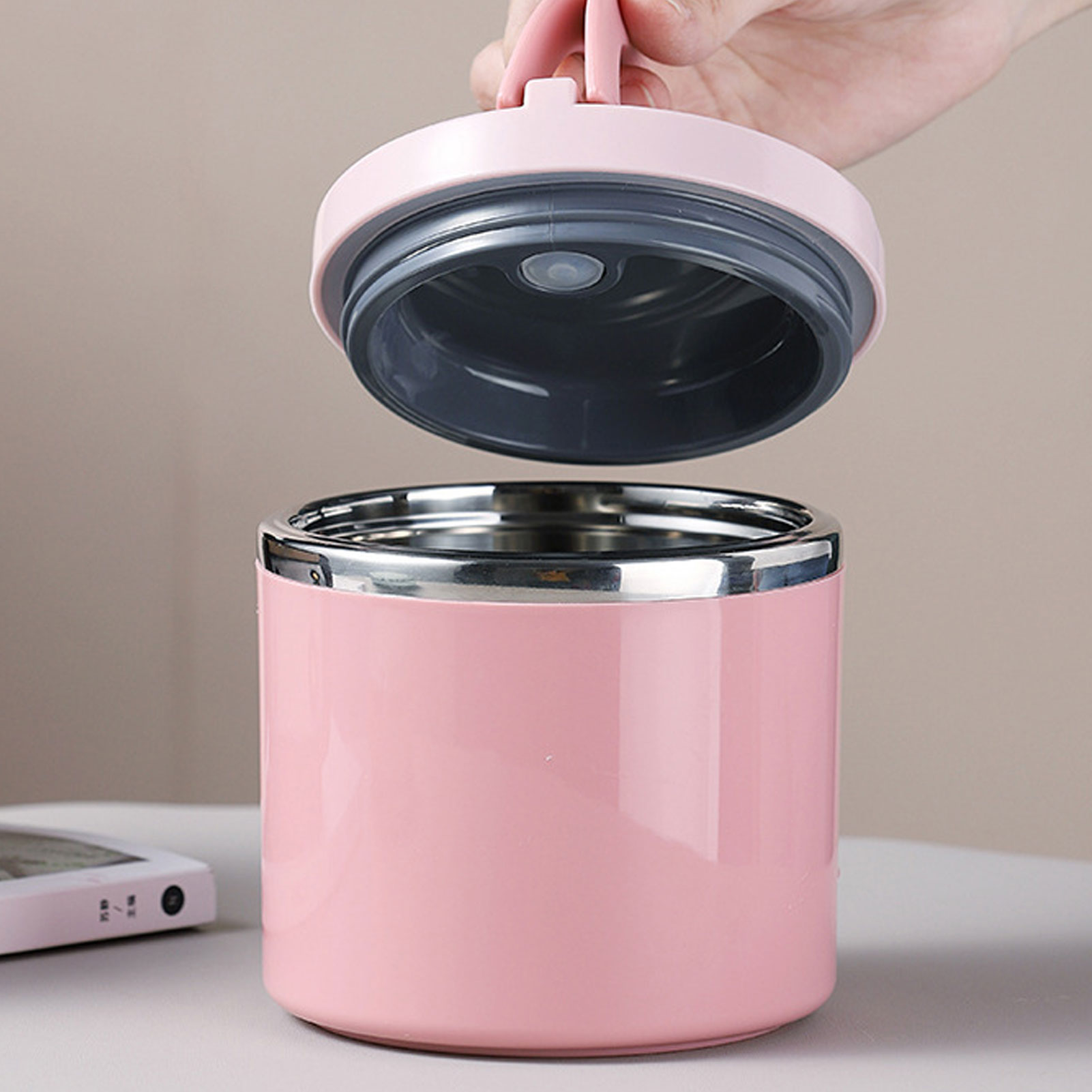 Food Snacks For Camping - 630ml Lunch Box Food Containers Stainless
