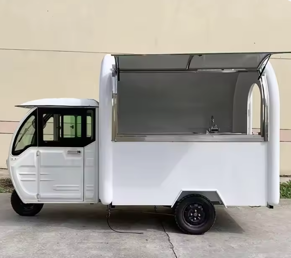 Food And Snacks - Customized Fully Equipped Stainless Steel Mobile