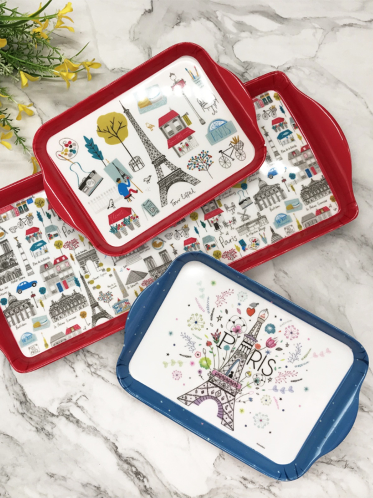 Food Snacks Easy - Children's Cartoon Snack Plate Rectangular Cute