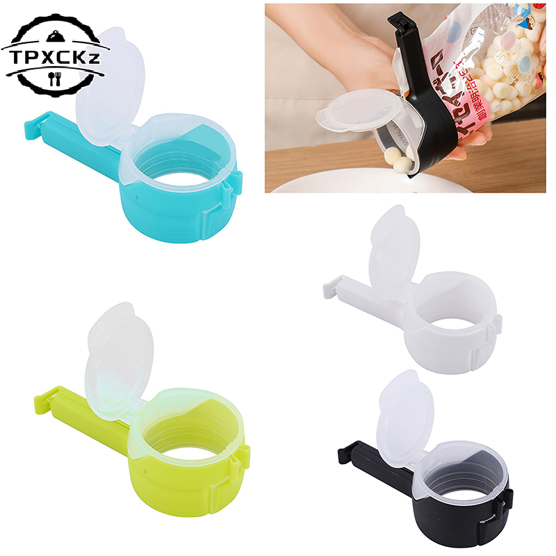 Food Snacks Easy - 4PCS Food Bag Clips With Pour