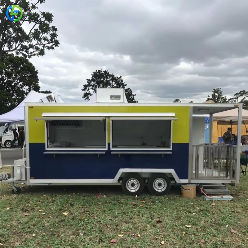 Food And Snacks - Customized Coffee Mini Outdoor Street Catering