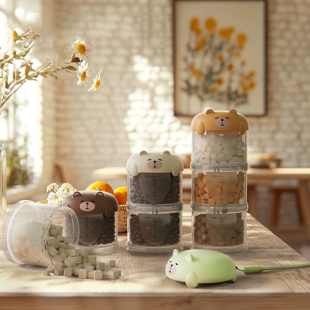 Food Packed Snacks - Practical Plastic Multi-Layer Cat Food Box