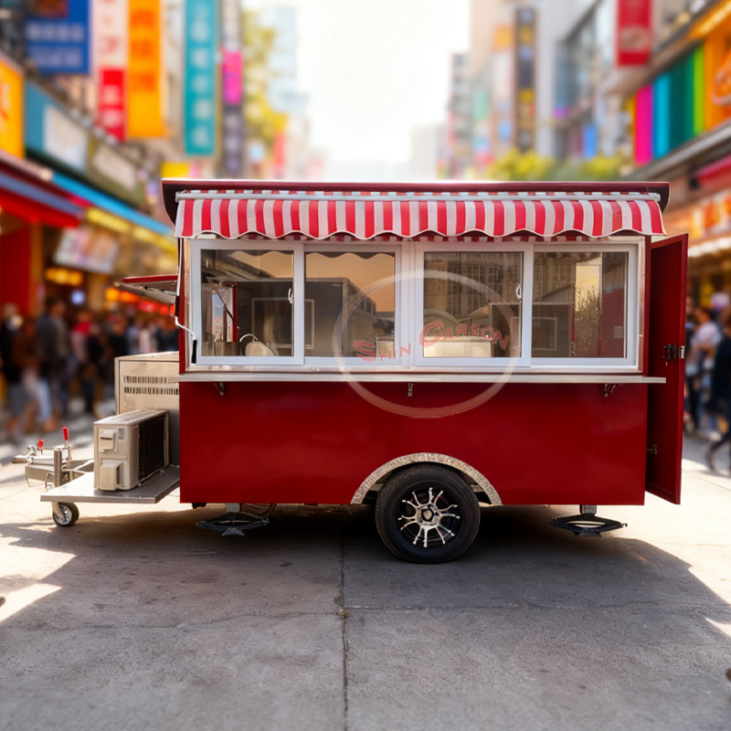 Food Snacks For Camping - Mobile food truck, multi-functional food truck,