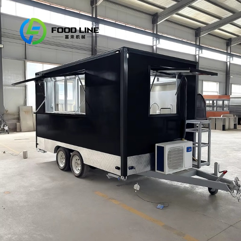 Food And Snacks - Customized Mobile Kitchen Outdoor Square Food