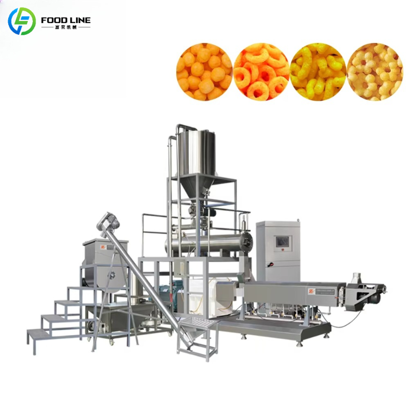 Food Snacks Easy - Customized Full Automatic Puffed Food Production