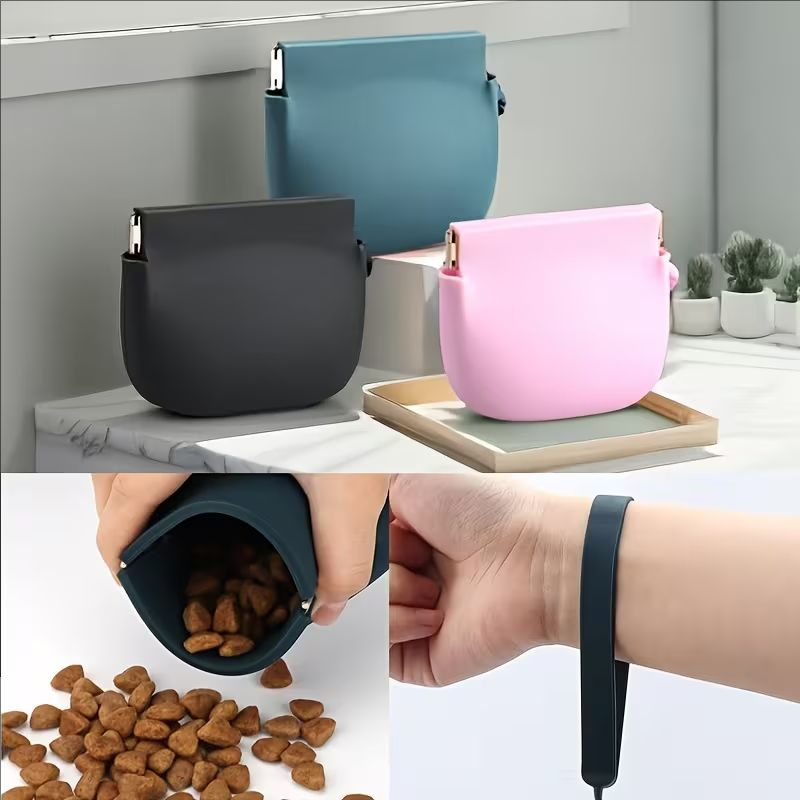 Food Snacks Easy - 1pc dog snack bag portable pet