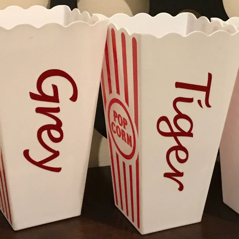 Custom Popcorn Bucket Personal - Food Snacks Name 评论和价格