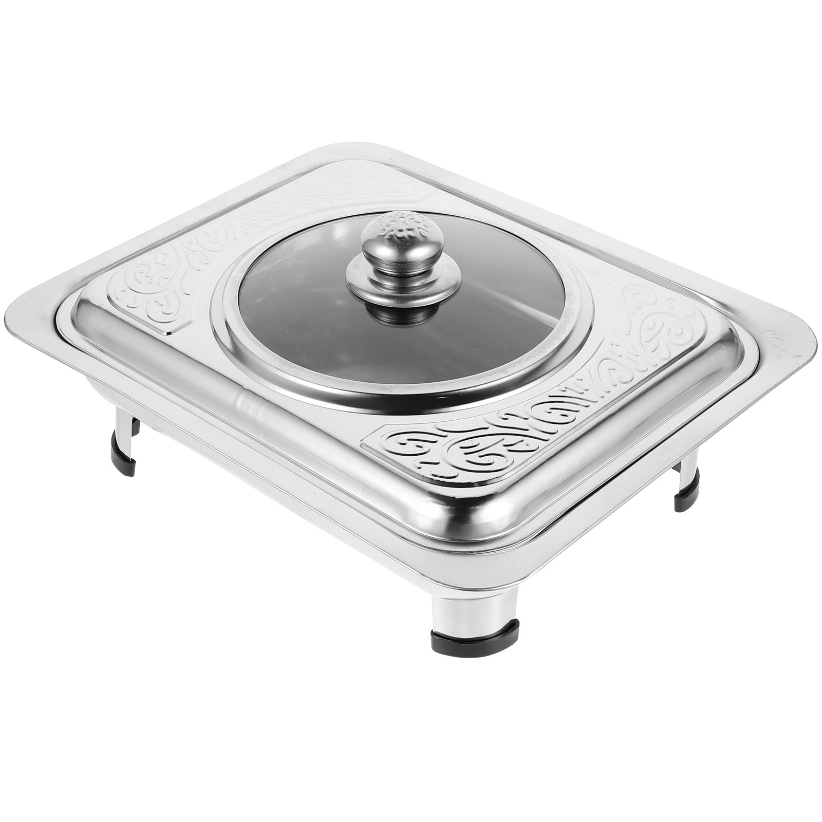 1Pcs Stainless Steel Rectangul - Food Snacks Easy 评论和价格
