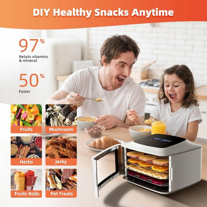 Digital Food Dehydrator - 4-Tr - Food Dehydrator Snacks 评论和价格