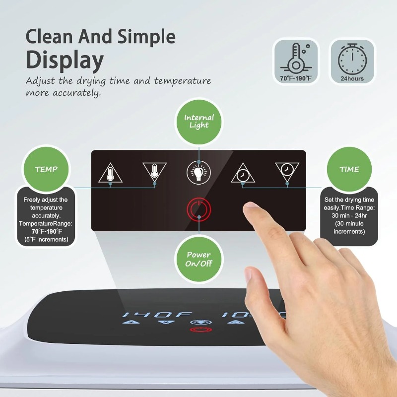 Digital Food Dehydrator - 4-Tr - Food Dehydrator Snacks 评论和价格