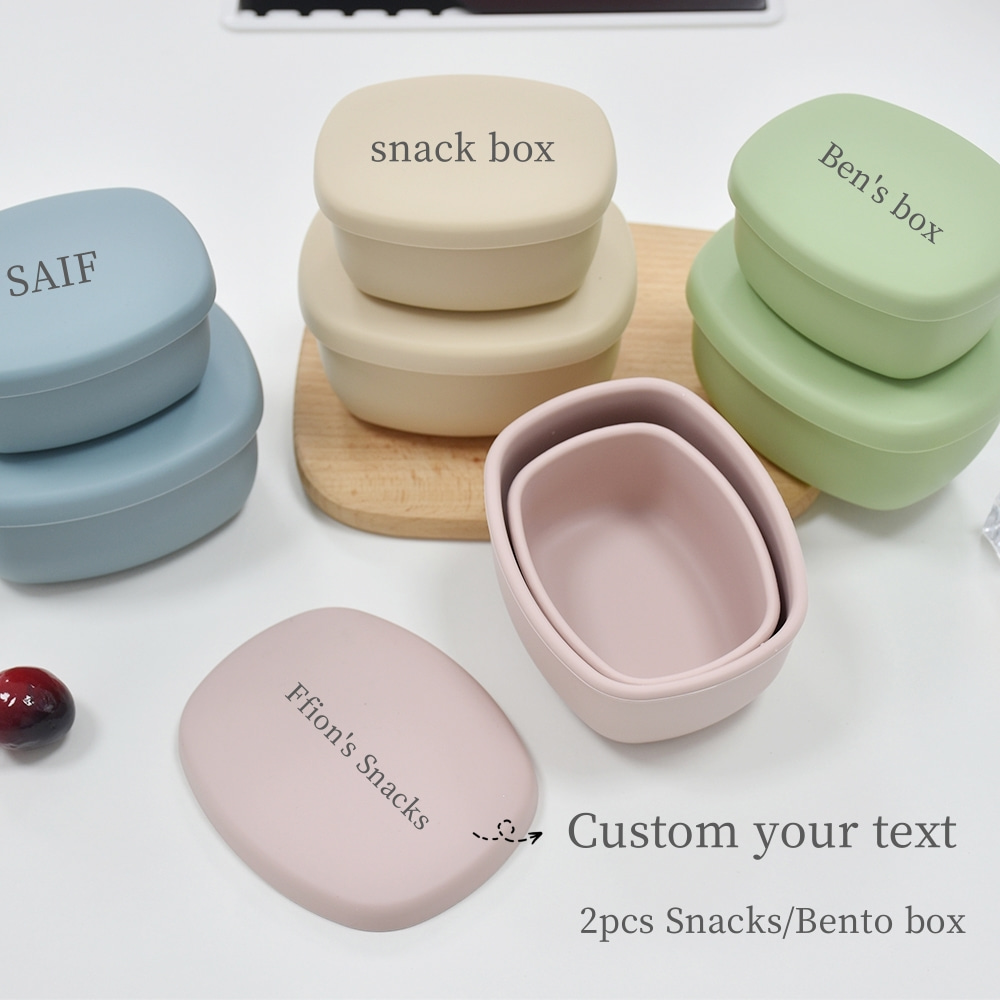 2-Pack 350ml + 200ml Silicone  - Food Snacks Name 评论和价格