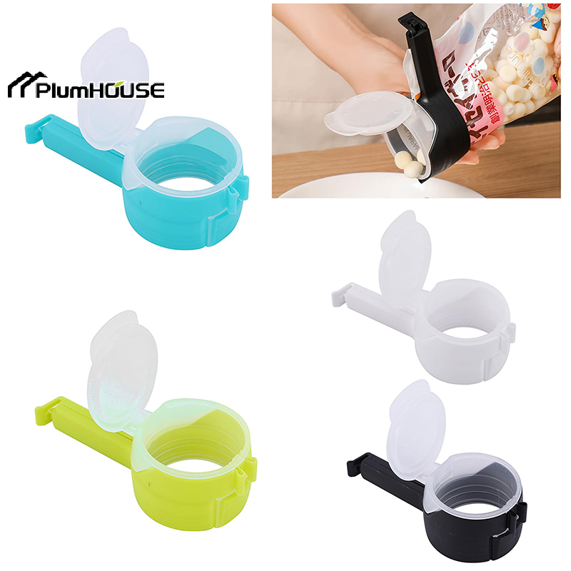 4PCS Food Bag Clips With Pour  - Food Snacks Easy 评论和价格