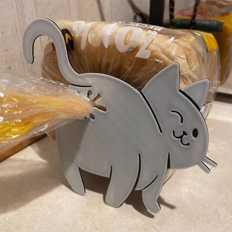 2-Pack 3D Cat Butt Bread Bag C - Food Packed Snacks 评论和价格