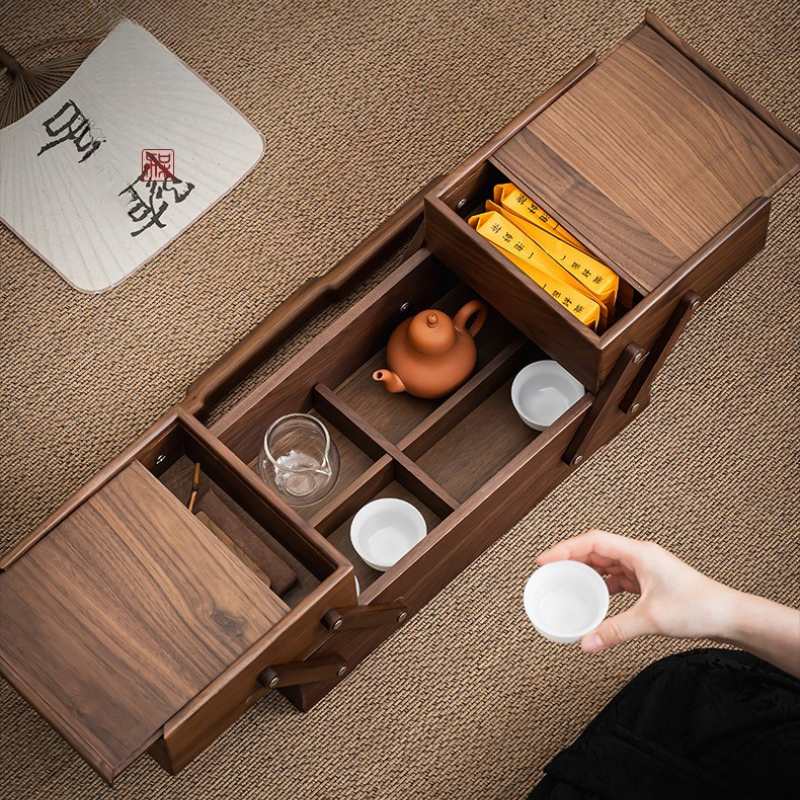 Solid Wood Storage Basket Mult - Food Snacks For Camping 评论和价格