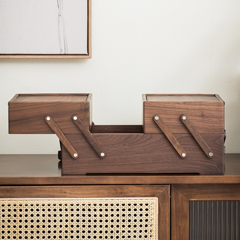 Solid Wood Storage Basket Mult - Food Snacks For Camping 评论和价格