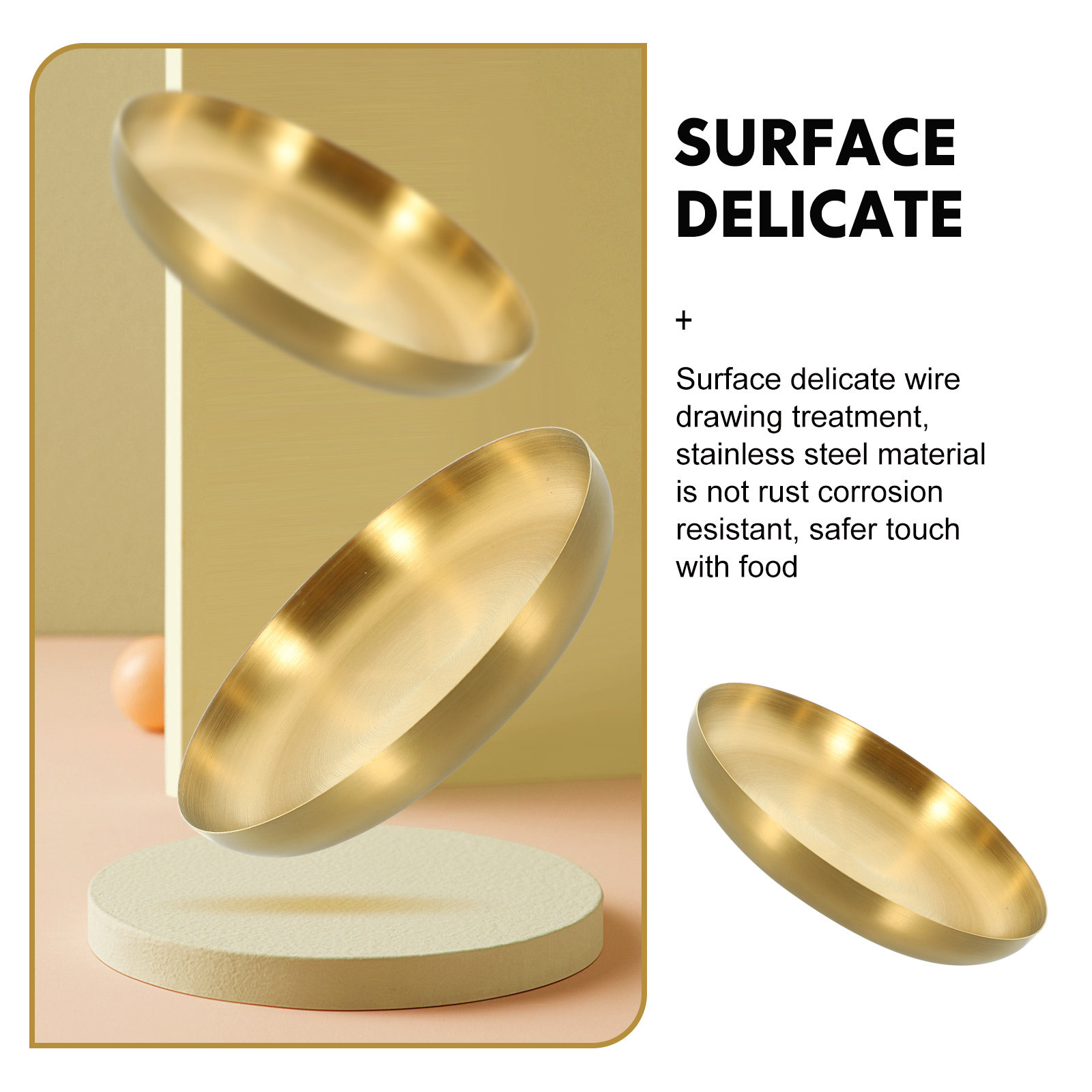 Stainless Steel Food Plate for - Food Snacks Easy 评论和价格