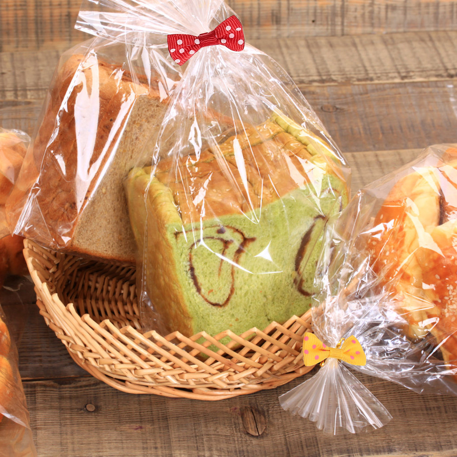 100Pcs Food Sealing Tie Bows P - Food Snacks Easy 评论和价格