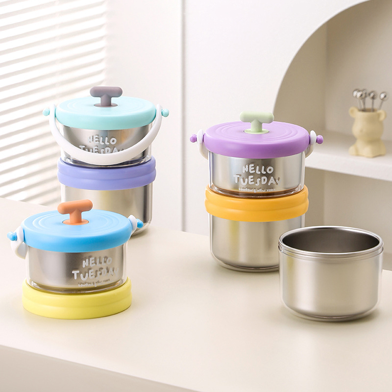 Double Layer Lunch Box 304 Sta - Food Or Snacks 评论和价格