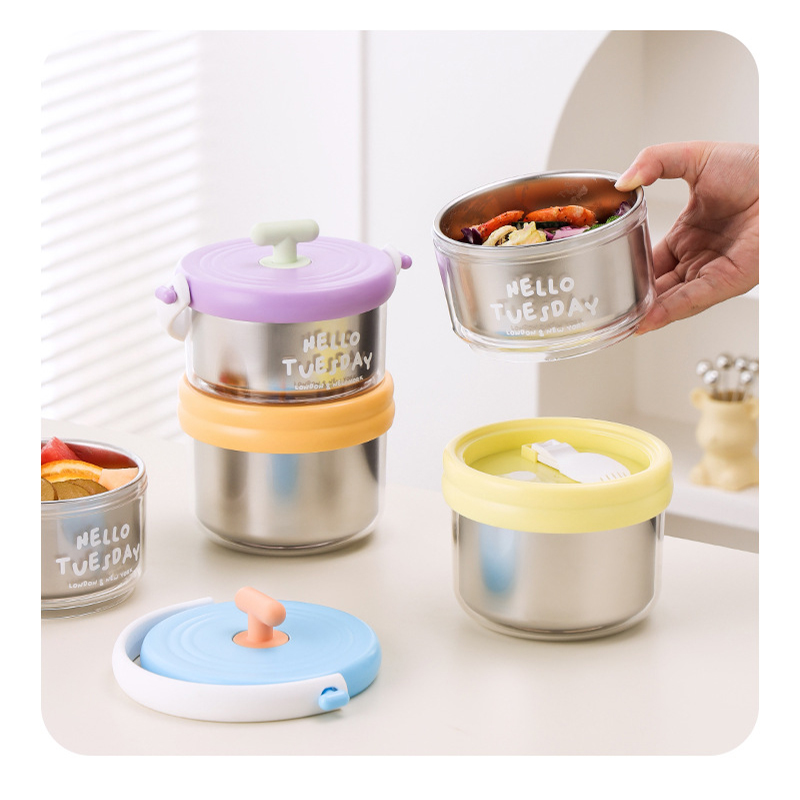 Double Layer Lunch Box 304 Sta - Food Or Snacks 评论和价格