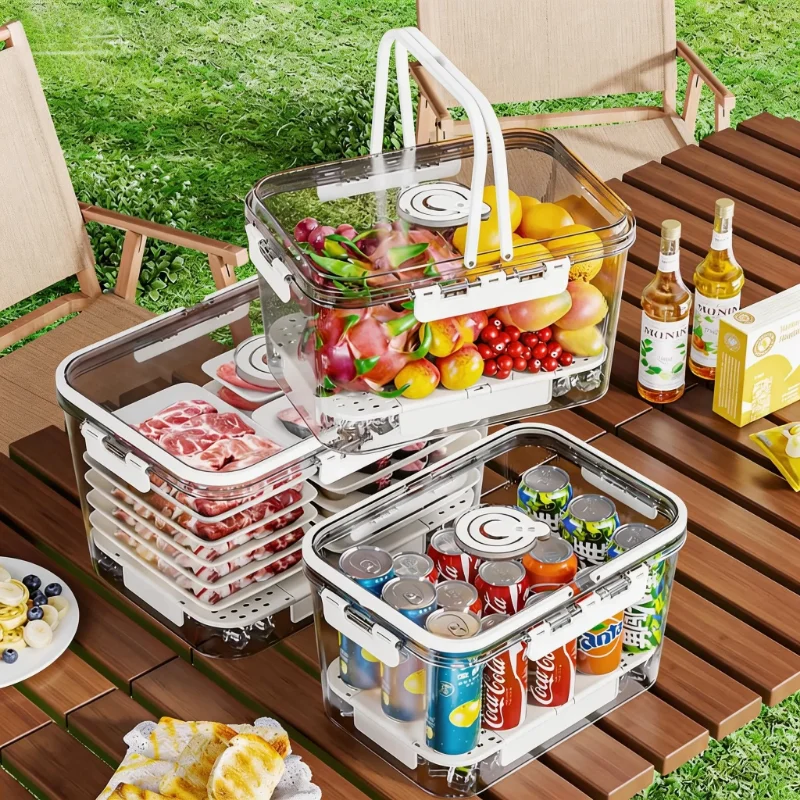 Portable Food Storage Box Refr - Food Snacks For Camping 评论和价格