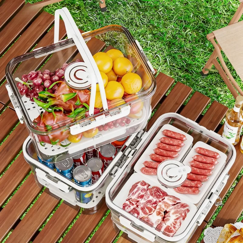Portable Food Storage Box Refr - Food Snacks For Camping 评论和价格