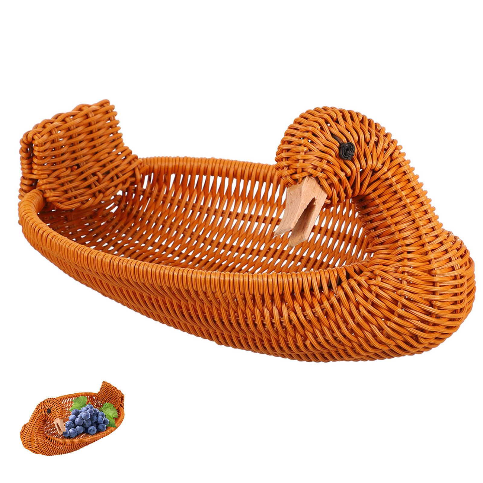 Imitation Rattan Woven Fruit B - Food Snacks Easy 评论和价格