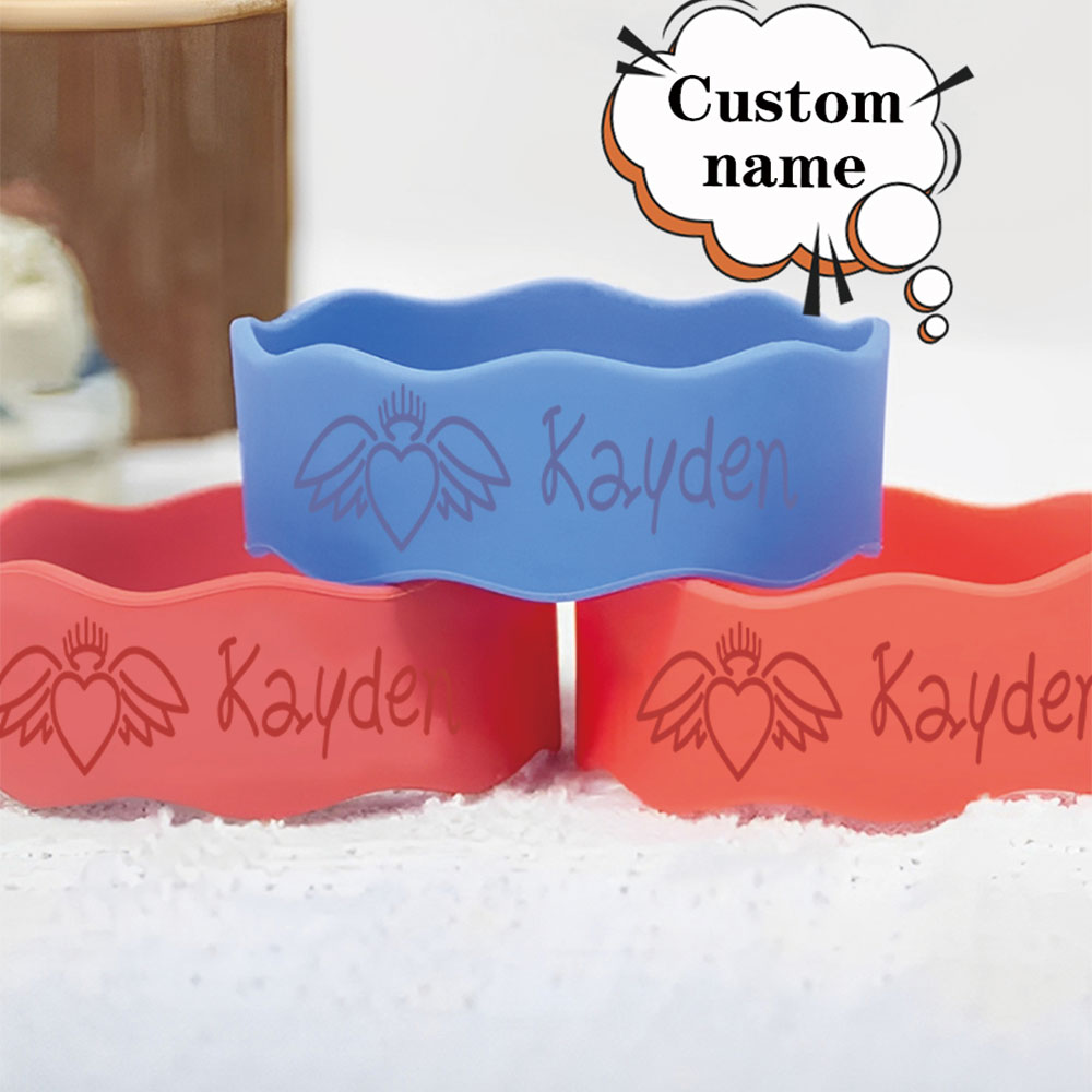1pc Custom Name Silicone Cup S - Food Snacks Name 评论和价格
