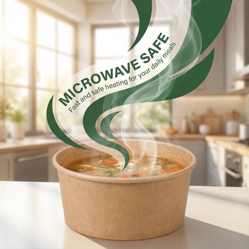25pcs Kraft Paper Bowls Cups F - Food And Snacks 评论和价格