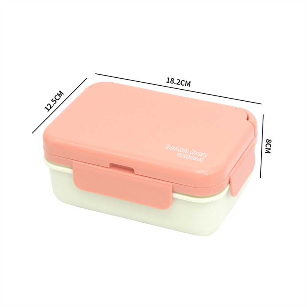 1000ml Bento Lunch Box Student - Food Or Snacks 评论和价格