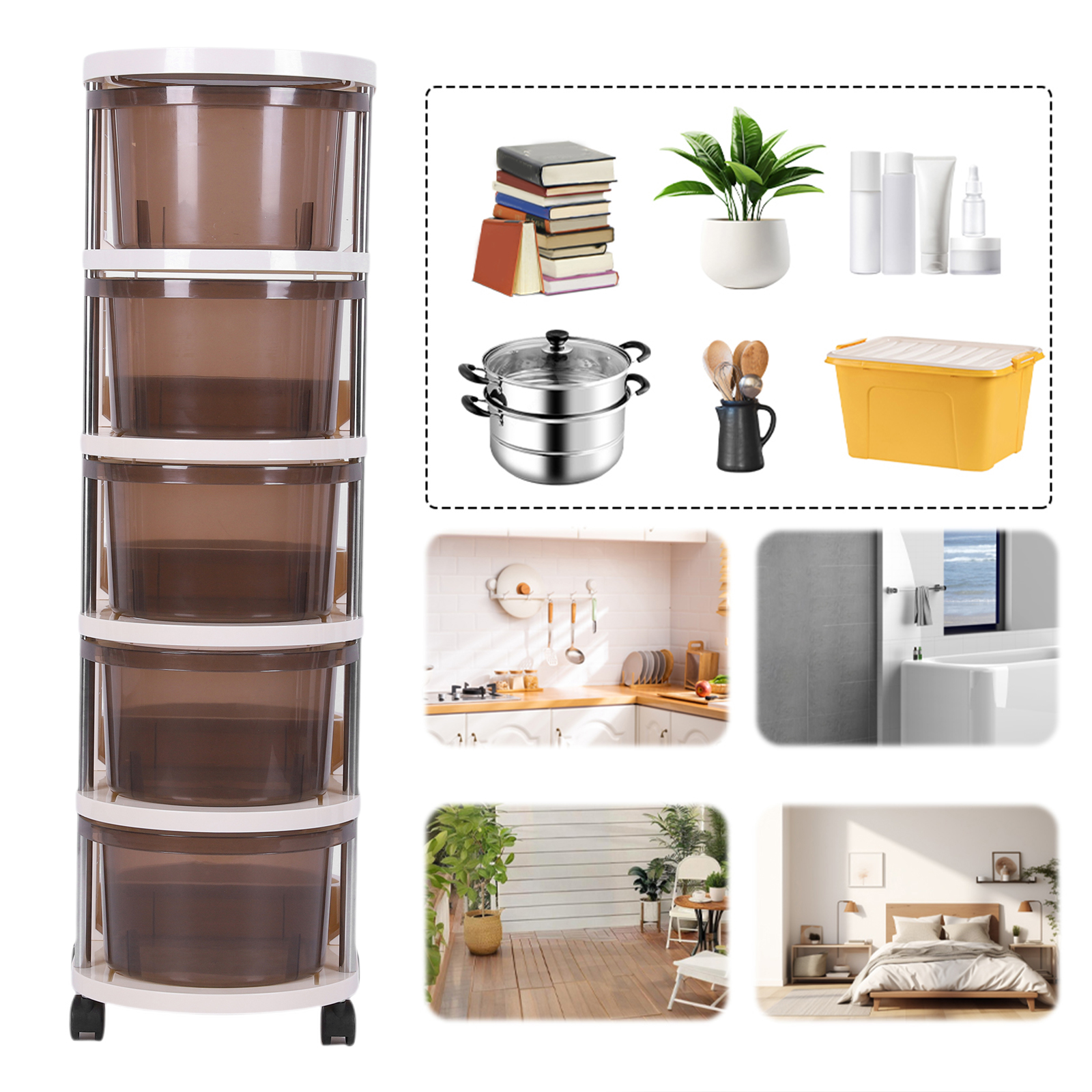 3/4/5-Layers Drawer Style Snac - Food And Snacks 评论和价格