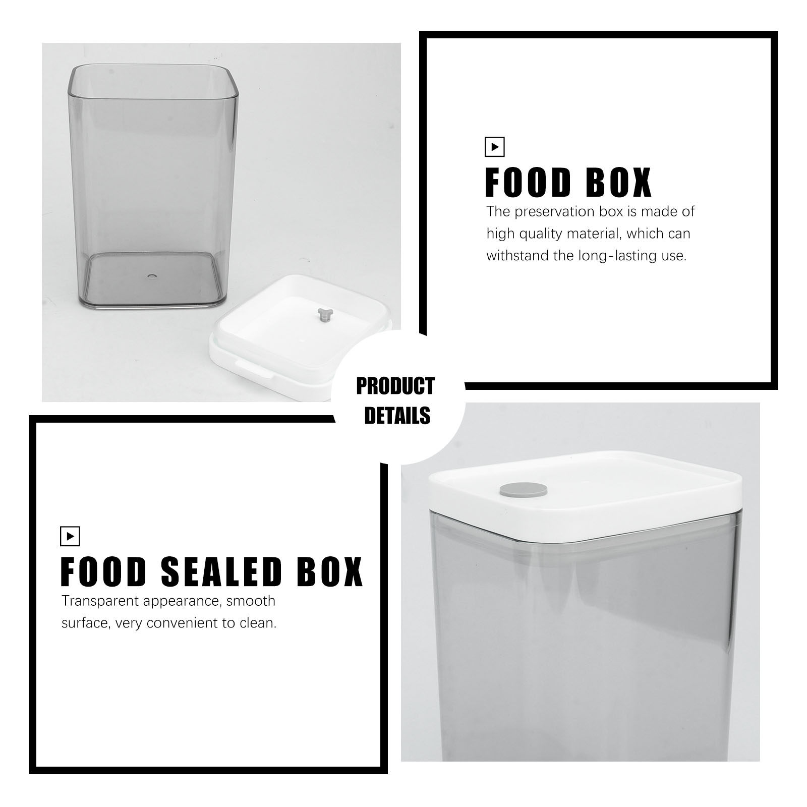 1Pcs Oblong Food Storage Box T - Food Snacks Easy 评论和价格