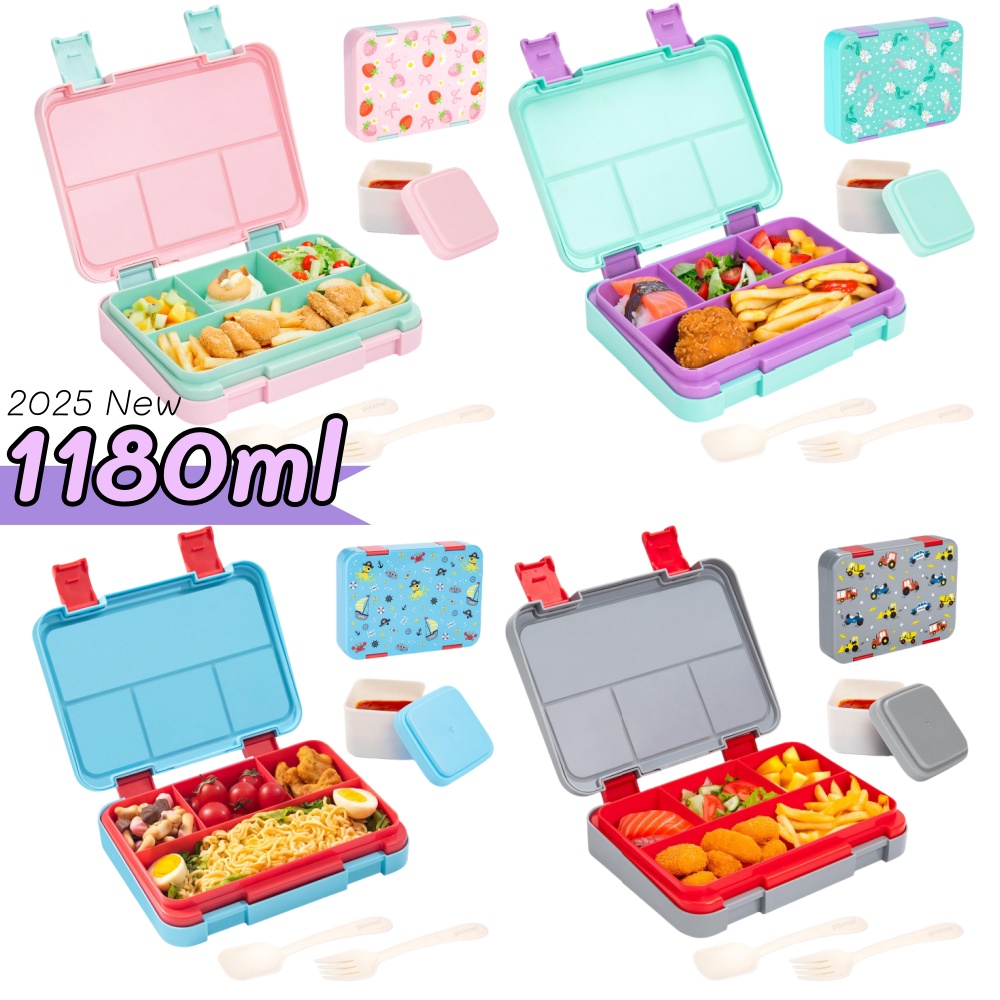 40oz Cartoon Pattern Bento Lun - Food Or Snacks 评论和价格