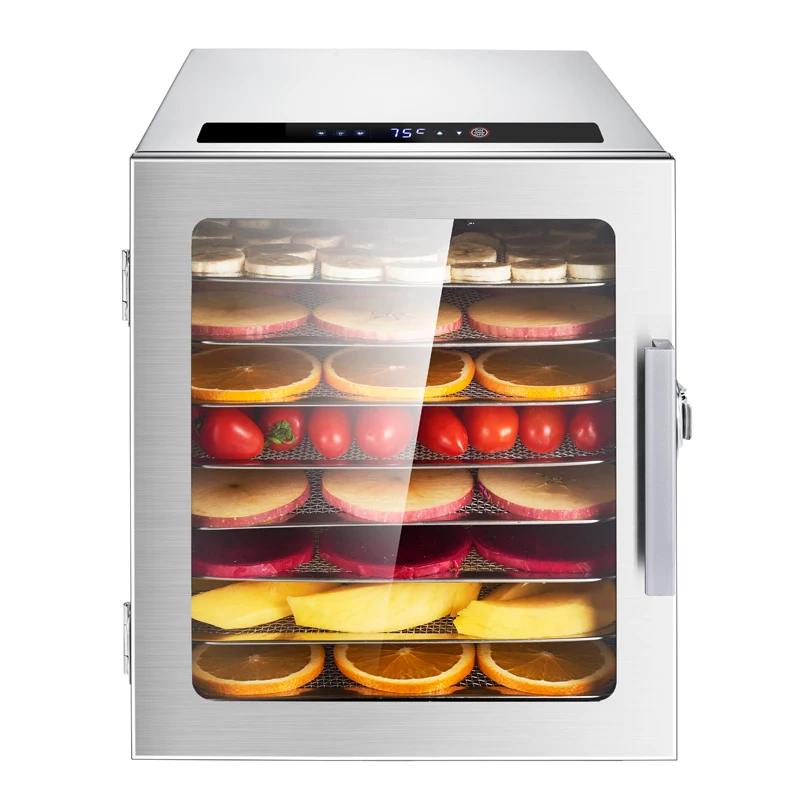 500W 8-Tray Large Capacity Foo - Food Dehydrator Snacks 评论和价格