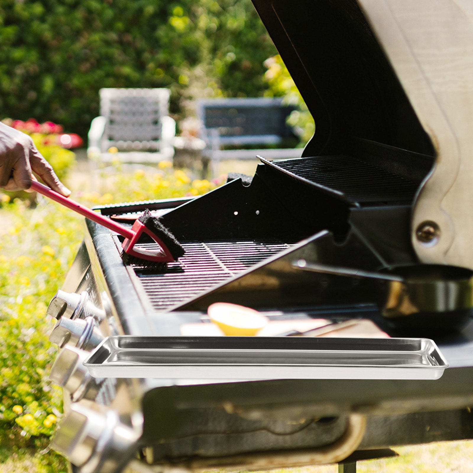 Stainless Steel Square Plate S - Food Snacks For Camping 评论和价格