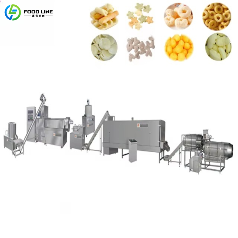 Customized Full Automatic Puff - Food Snacks Easy 评论和价格