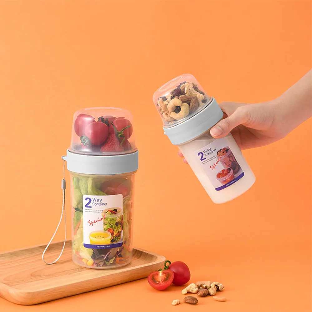 2Layer Yogurt Salad Sealed Box - Food Or Snacks 评论和价格