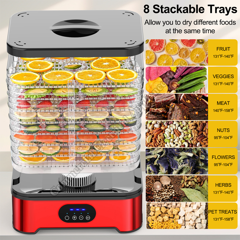 Digital Food Dehydrator Temper - Food Dehydrator Snacks 评论和价格