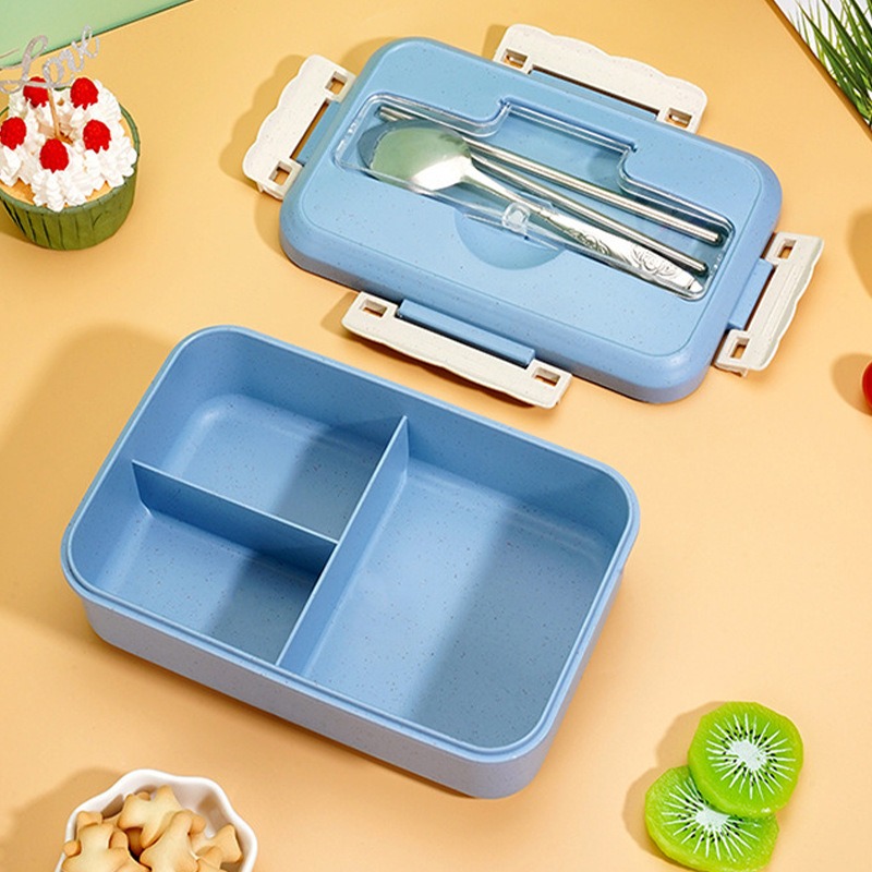 3 Grid Heated Bento Lunch Box  - Food Or Snacks 评论和价格