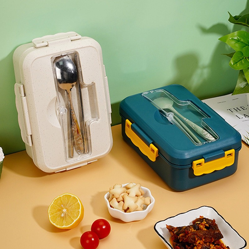 3 Grid Heated Bento Lunch Box  - Food Or Snacks 评论和价格